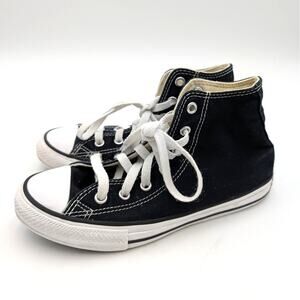 Converse Chuck Taylor All Star High-Top Sneaker Shoes Youth Black Sz US2 EU33.5